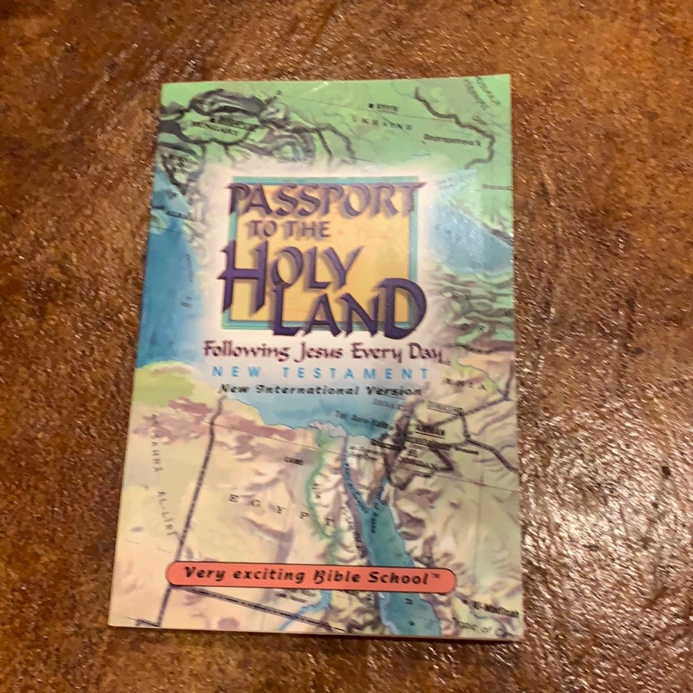 Passport to the Holy Land Following Jesus Book